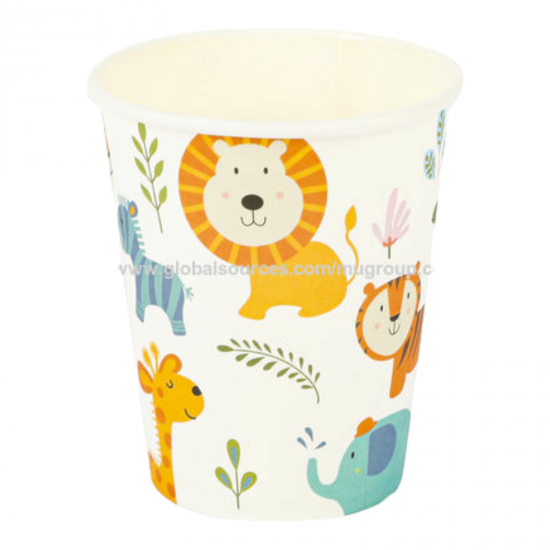 Wild animals  7'' Paper  Cups  PRODUCTS