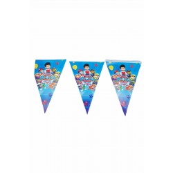 Triangular garland flags paw patrol Triangular garland flags paw patrol