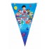 Triangular garland flags paw patrol 
