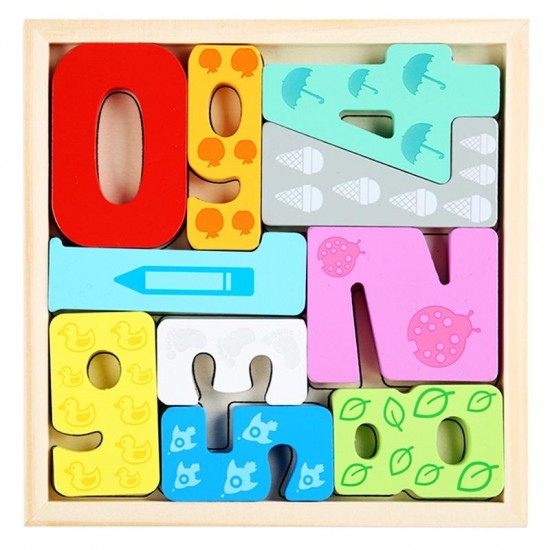 Wooden Tangram "NUMBERS" CHILDREN CATEGO