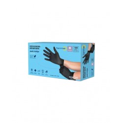BLACK LIGHT POWDER-FREE NITRILE GLOVE-M/100PCS BLACK LIGHT POWDER-FREE NITRILE GLOVE-M/100PCS