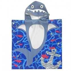 ΠΟΝΤΣΟ ΠΑΙΔΙΚΟ ΘΑΛΑΣΣΗΣ MICROFIBER 60x120cm