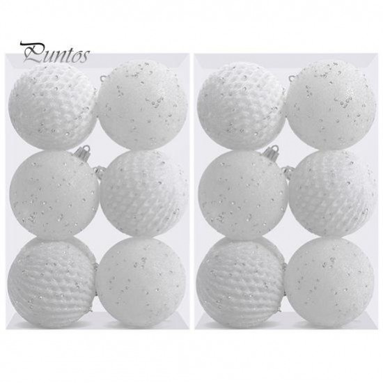 ΣΕΤ 12 ΧΡΙΣΤΟΥΓΕΝΝΙΑΤΙΚΕΣ ΜΠΑΛΕΣ 8ΕΚ. ΠΡΟΙΟΝΤΑ