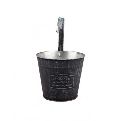HANGING METAL POT 16x12x14cm No3021