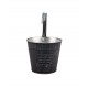 HANGING METAL POT 16x12x14cm No3021 GARDEN STUFF