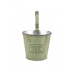 HANGING METAL POT 16x12x14cm No3021
