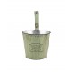 HANGING METAL POT 16x12x14cm No3021 GARDEN STUFF