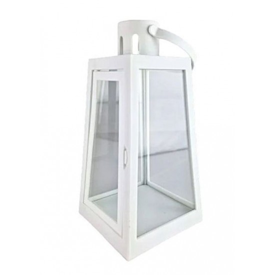 PLASTIC LANTERN OUTDOOR ''WHITE''