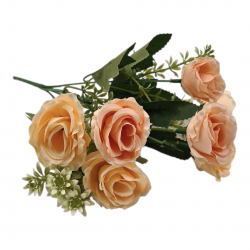 ΤΕΧΝΗΤΟ ΜΠΟΥΚΕΤΟ ΜΕ ΠΟΡΤΟΚΑΛΙ ΤΡΙΑΝΤΑΦΥΛΛΑ 35εκ