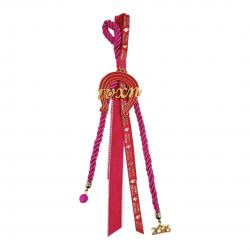 ΓΟΥΡΙ 2026 ΠΕΤΑΛΟ ΤΥΧΗ ΦΟΥΞΙΑ- ΔΙΑΚΟΣΜΗΤΙΚΟ ΜΕ ΚΟΡΔΕΛΕΣ ΚΑΙ ΜΕΤΑΛΛΙΚΗ ΧΡΟΝΙΑ 