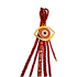 2026 Lucky Charm with Evil Eye & Red Cord – Gold Details of Prosperity