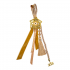 House & Evil Eye Charm with Tassel – Gold Tones 2026