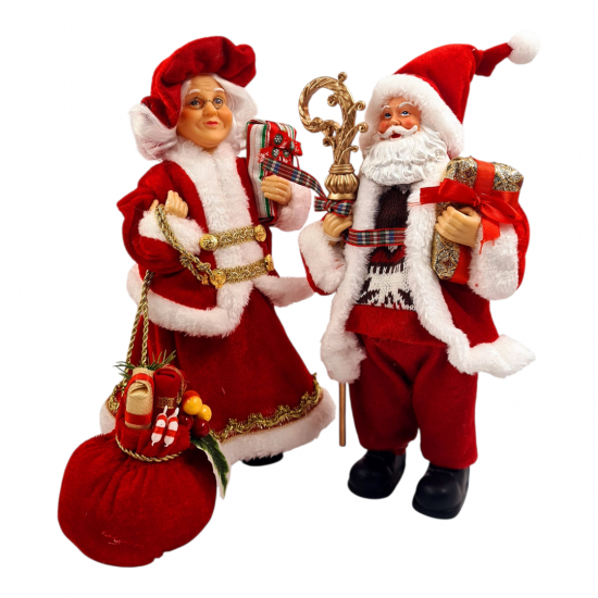 SANTA CLAUS CHRISTMAS FIGURINE- 31cm SANTA CLAUS CHRISTMAS FIGURINE- 31cm
