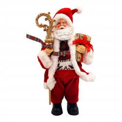 SANTA CLAUS CHRISTMAS FIGURINE- 31cm SANTA CLAUS CHRISTMAS FIGURINE- 31cm
