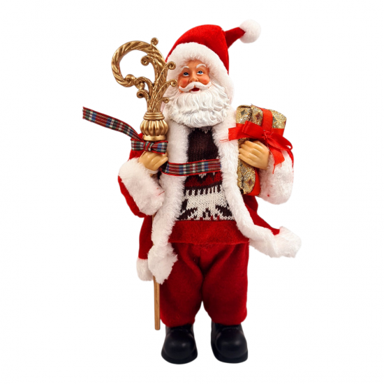 SANTA CLAUS CHRISTMAS FIGURINE- 31cm SANTA CLAUS CHRISTMAS FIGURINE- 31cm