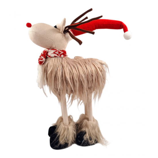 CHRISTMAS REINDEER FIGURINE -40cm CHRISTMAS REINDEER FIGURINE -40cm