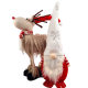 CHRISTMAS REINDEER FIGURINE -40cm CHRISTMAS REINDEER FIGURINE -40cm