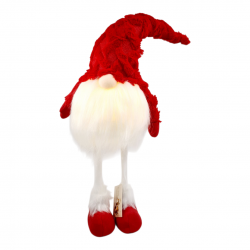 CHRISTMAS GNOME WITH A RED HAT & LIGHT - 63cm  CHRISTMAS GNOME WITH A RED HAT & LIGHT - 63cm