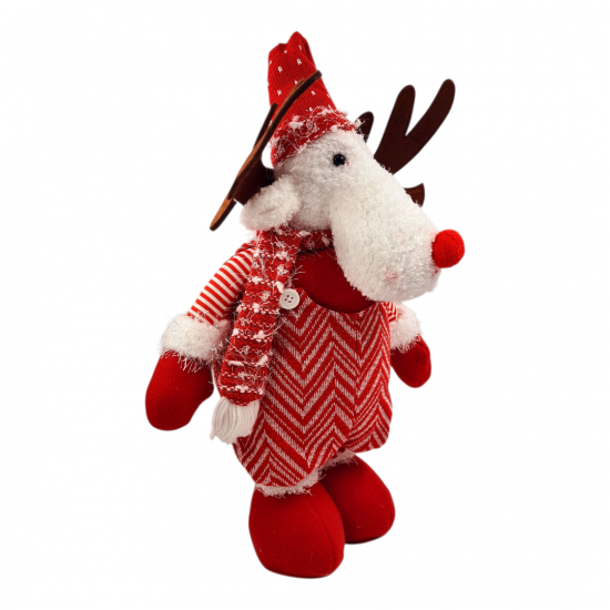 CHRISTMAS REINDEE WITH ADJUSTABLE LEGS - 85cm CHRISTMAS REINDEE WITH ADJUSTABLE LEGS - 85cm