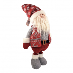 ΧΡΙΣΤΟΥΓΕΝΝΙΑΤΙΚΗ ΔΙΑΚΟΣΜΗΤΙΚΗ ΦΙΓΟΥΡΑ ΑΗ ΒΑΣΙΛΗΣ ΜΕ ΑΥΞΟΜΕΙΟΥΜΕΝΑ ΠΟΔΙΑ - ΥΨΟΣ 94cm ΧΡΙΣΤΟΥΓΕΝΝΙΑΤΙΚΗ ΔΙΑΚΟΣΜΗΤΙΚΗ ΦΙΓΟΥΡΑ ΑΗ ΒΑΣΙΛΗΣ ΜΕ ΑΥΞΟΜΕΙΟΥΜΕΝΑ ΠΟΔΙΑ - ΥΨΟΣ 94cm