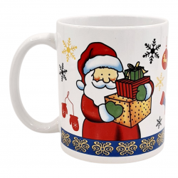 ΧΡΙΣΤΟΥΓΕΝΝΙΑΤΙΚΗ ΚΕΡΑΜΙΚΗ ΚΟΥΠΑ ΑΓΙΟΣ ΒΑΣΙΛΗΣ (10ΕΚ.) - 1 ΤΕΜ.