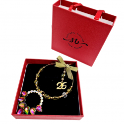 ΓΟΥΡΙ 2026 ΜΕ ΠΡΑΣΙΝΕΣ ΚΑΙ ΠΟΛΥΧΡΩΜΕΣ ΠΕΤΡΕΣ, ΧΡΥΣΟ ΚΥΚΛΟ ΚΑΙ ΦΙΟΓΚΟ