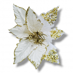 ΧΡΙΣΤΟΥΓΕΝΝΙΑΤΙΚΟ ΔΙΑΚΟΣΜΗΤΙΚΟ ΛΟΥΛΟΥΔΙ ΑΛΕΞΑΝΔΡΙΝΟ ΛΕΥΚΟ-ΧΡΥΣΟ 20x25ΕΚ.) ΧΡΙΣΤΟΥΓΕΝΝΙΑΤΙΚΟ ΔΙΑΚΟΣΜΗΤΙΚΟ ΛΟΥΛΟΥΔΙ ΑΛΕΞΑΝΔΡΙΝΟ ΛΕΥΚΟ-ΧΡΥΣΟ 20x25ΕΚ.)