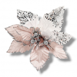 ΧΡΙΣΤΟΥΓΕΝΝΙΑΤΙΚΟ ΔΙΑΚΟΣΜΗΤΙΚΟ ΛΟΥΛΟΥΔΙ ΑΛΕΞΑΝΔΡΙΝΟ ΡΟΖ-ΑΣΗΜΙ (20x25ΕΚ.) ΧΡΙΣΤΟΥΓΕΝΝΙΑΤΙΚΟ ΔΙΑΚΟΣΜΗΤΙΚΟ ΛΟΥΛΟΥΔΙ ΑΛΕΞΑΝΔΡΙΝΟ ΡΟΖ-ΑΣΗΜΙ (20x25ΕΚ.)