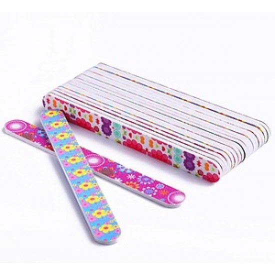 PAPER FILES, 6 PCS. NAIL POLISH 