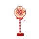  LIGHT-UP CHRISTMAS DECORATION “SANTA STOP HERE ” 
