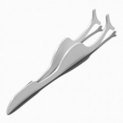 APPLICATOR SCISSORS FOR FALSE EYELASHES 11X2 CM., STAINLESS STEEL  APPLICATOR SCISSORS FOR FALSE EYELASHES 11X2 CM., STAINLESS STEEL