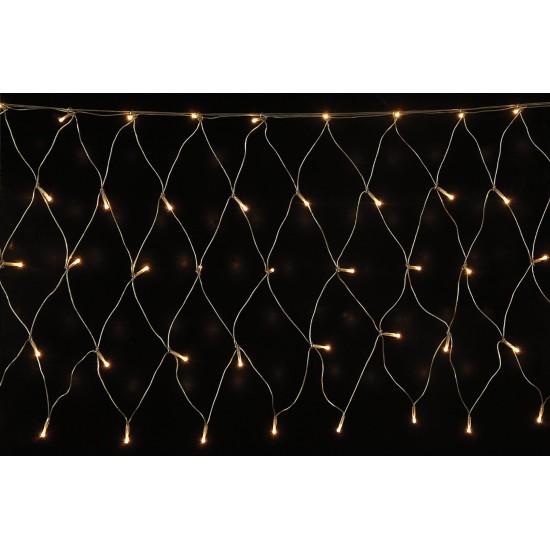 90Led ΣΥΜΜΕΤΡΙΚΗ ΚΟΥΡΤΙΝΑ ΔΙΧΤΥ, ΘΕΡΜΟ ΦΩΣ, ΜΕ ΜΕΤ