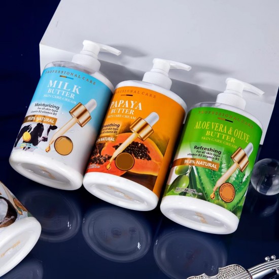 Cream with Papaya & Butter, 500ml BEAUTY PRODU