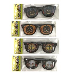 BLACK GLASSES WITH A PUMPKIN PATTERN BLACK GLASSES WITH A PUMPKIN PATTERN