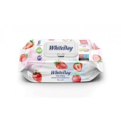 WET WIPES STRAWBERRY 120 PCS