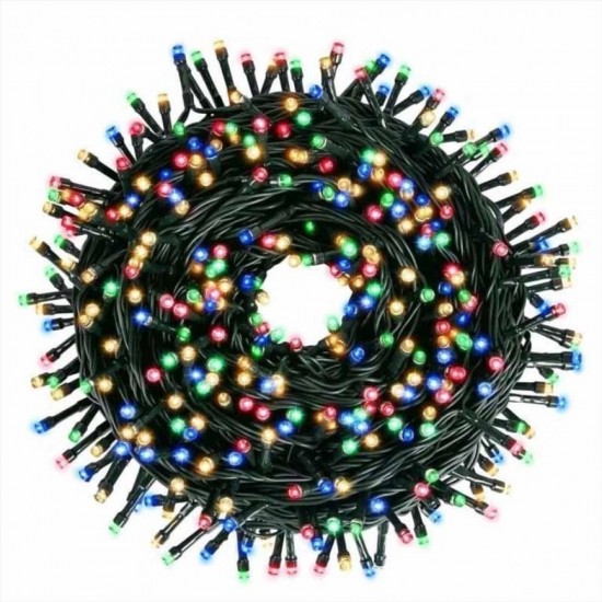 300 LED ΧΡΙΣΤΟΥΓΕΝΝΙΑΤΙΚΑ ΛΑΜΠΑΚΙΑ ΠΟΛΥΧΡΩΜΟ ΜΕ ΠΡ
