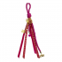 2026 GOOD MORNING CHARM WITH GOLDEN KEY AND FUCHSIA RIBBONS