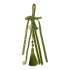 GOOD LUCK 2026 GREEN WITH GOLDEN BOAT & TASSEL - SYMBOL OF LUCK & NEW BEGINNINGS