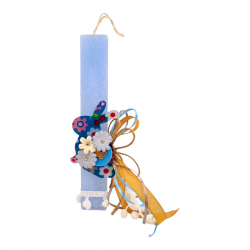 Χειροποίητη αρωματική λαμπάδα ''Bunny ",30cm