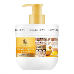 Heaven Dove Hand & Body Cream with Honey & Egg, 320ml