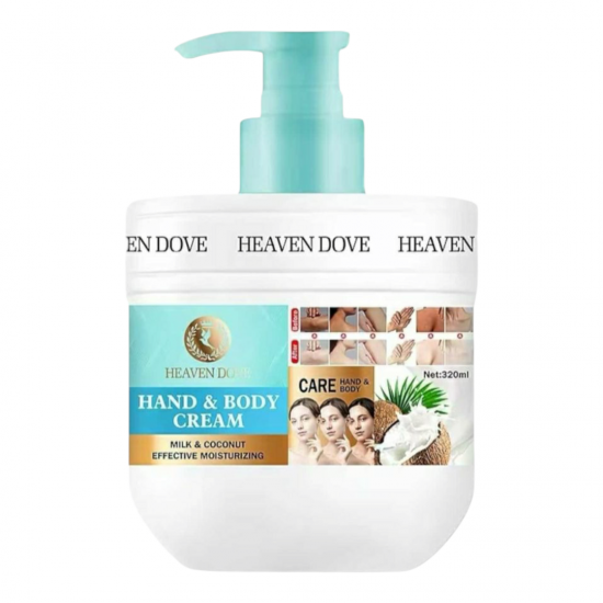 Heaven Dove Hand & Body Cream with Milk & Heaven Dove Hand & Body Cream with Milk &