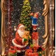 LIGHT-UP CHRISTMAS LANTERN WITH SANTA AND TREE-28  LIGHT-UP CHRISTMAS LANTERN WITH SANTA AND TREE-28