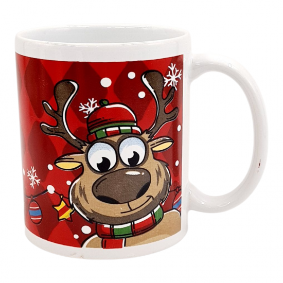 ΧΡΙΣΤΟΥΓΕΝΝΙΑΤΙΚΗ ΚΕΡΑΜΙΚΗ ΚΟΥΠΑ ΤΑΡΑΝΔΟ(10ΕΚ.) - 