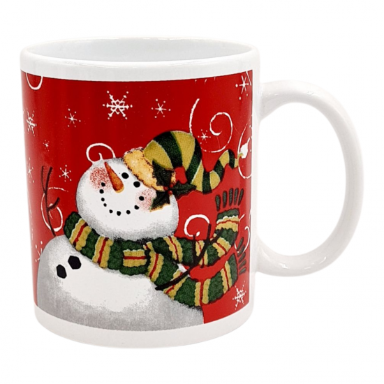 ΧΡΙΣΤΟΥΓΕΝΝΙΑΤΙΚΗ ΚΕΡΑΜΙΚΗ ΚΟΥΠΑ ΧΙΟΝΑΝΘΡΩΠΟΣ(10ΕΚ