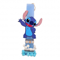 ΧΕΙΡΟΠΟΙΗΤΗ ΑΡΩΜΑΤΙΚΗ ΛΑΜΠΑΔΑ ''STITCH'' 30 ΕΚ.