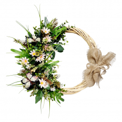 ΧΕΙΡΟΠΟΙΗΤΟ ΣΤΕΦΑΝΙ 35 ΕΚΑΤΟΣΤΑ ΜΕ ΠΡΑΣΙΝΑΔΑ