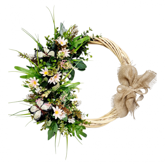 ΧΕΙΡΟΠΟΙΗΤΟ ΣΤΕΦΑΝΙ 35 ΕΚΑΤΟΣΤΑ ΜΕ ΠΡΑΣΙΝΑΔΑ