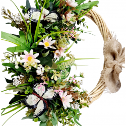 ΧΕΙΡΟΠΟΙΗΤΟ ΣΤΕΦΑΝΙ 35 ΕΚΑΤΟΣΤΑ ΜΕ ΠΡΑΣΙΝΑΔΑ