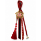 2027 LUCKY CHARM HOUSE WITH EVIL EYE IN RED AND GO