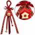 2027 RED HOUSE GOOD LUCK CHARM WITH EVIL EYE